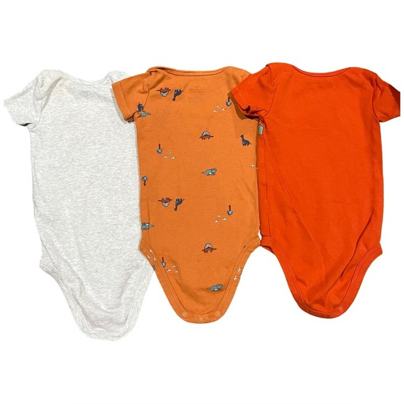 Dino Dude 3pc Onsie Bundle size 9m - Picture 2 of 5